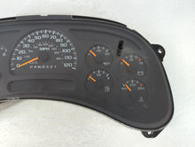 2006-2007 Chevrolet Silverado 1500 Instrument Cluster Speedometer Gauges P/N:15105687 28006142 Fits Fits 2006 2007 OEM Used Auto Parts