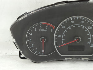 2007-2009 Suzuki Sx4 Instrument Cluster Speedometer Gauges P/N:34110-80J30 Fits Fits 2007 2008 2009 OEM Used Auto Parts