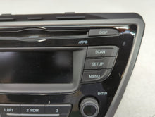 2014-2016 Hyundai Elantra Radio AM FM Cd Player Receiver Replacement P/N:96170-3X156GU Fits Fits 2014 2015 2016 OEM Used Auto Parts