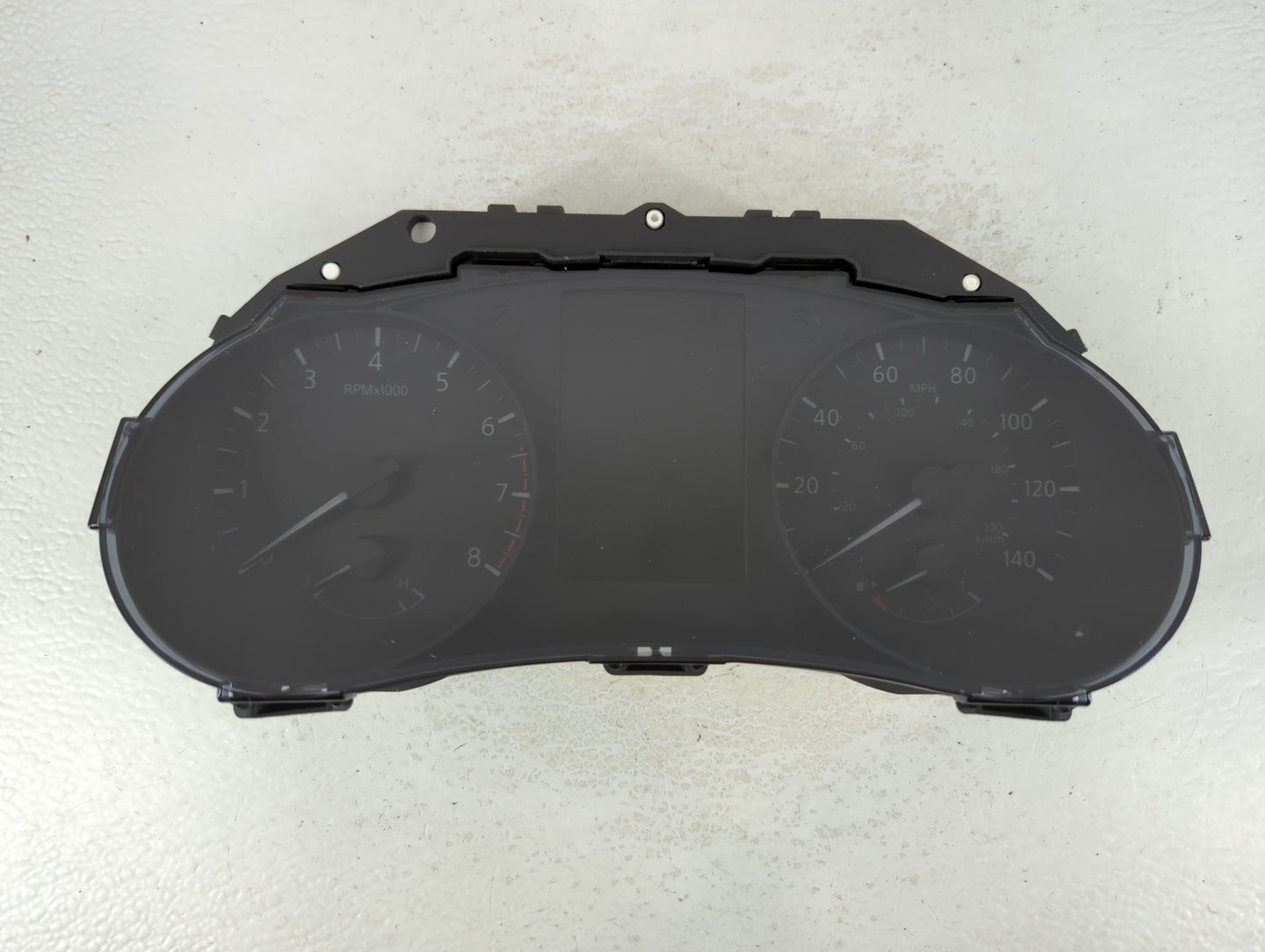 2016 Nissan Rogue Instrument Cluster Speedometer Gauges P/N:248106FJ0A Fits OEM Used Auto Parts - Oemusedautoparts1.com