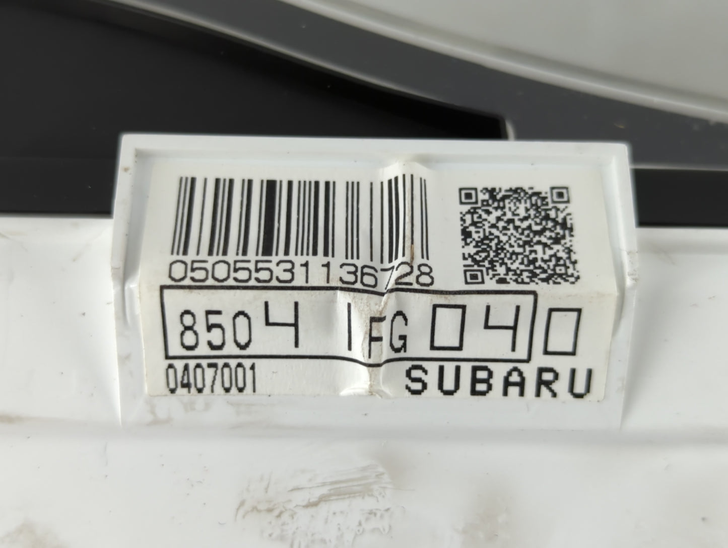 2012 Subaru Impreza Instrument Cluster Speedometer Gauges P/N:8504IFG040 Fits OEM Used Auto Parts - Oemusedautoparts1.com