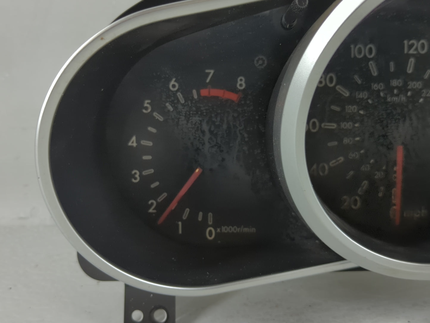 2007-2009 Mazda Cx-7 Instrument Cluster Speedometer Gauges P/N:K900 BP4K55430 Fits Fits 2007 2008 2009 OEM Used Auto Parts - Oemusedautoparts1.com