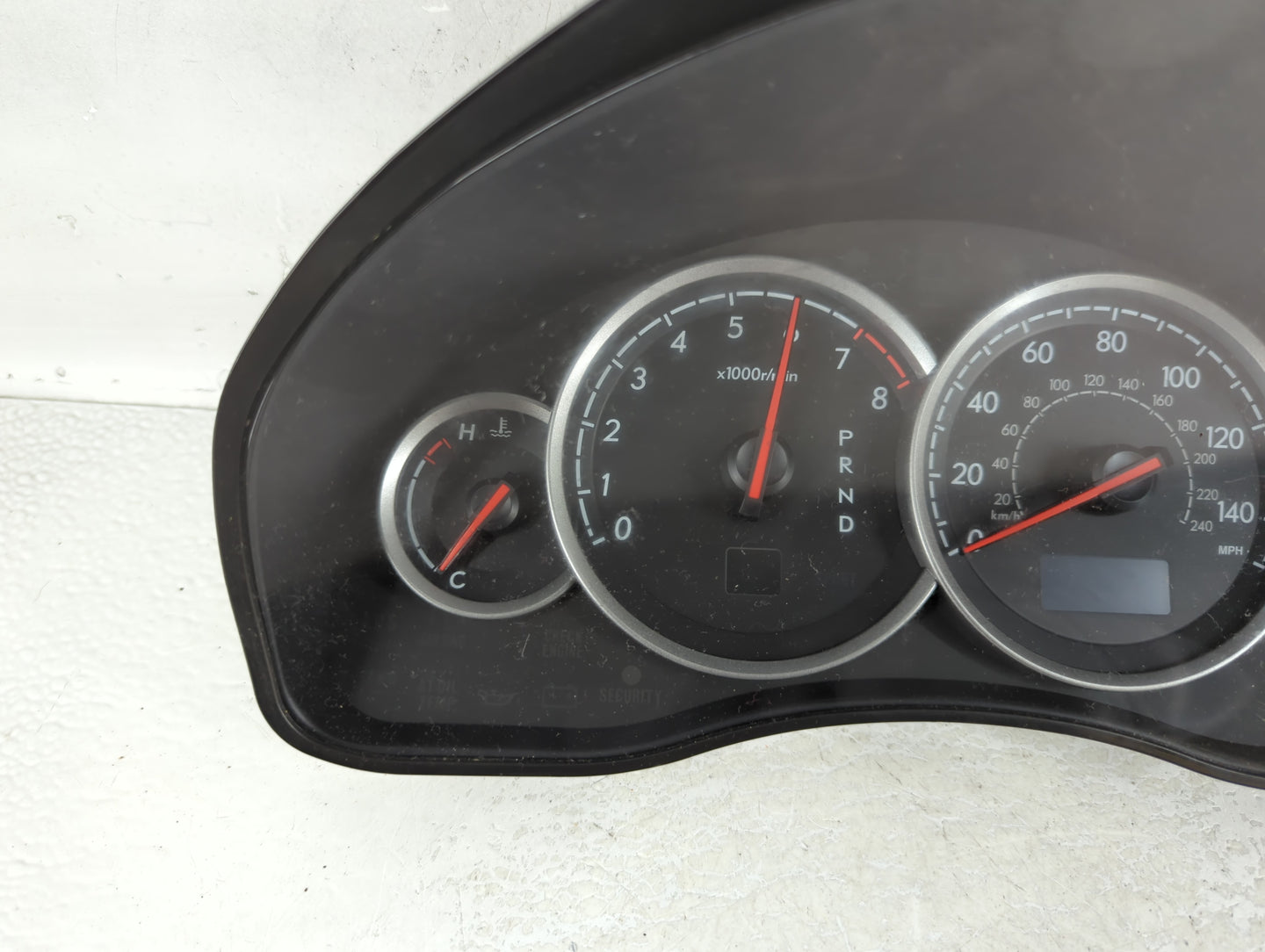 2006 Subaru Legacy Instrument Cluster Speedometer Gauges P/N:85014AG17A Fits OEM Used Auto Parts - Oemusedautoparts1.com