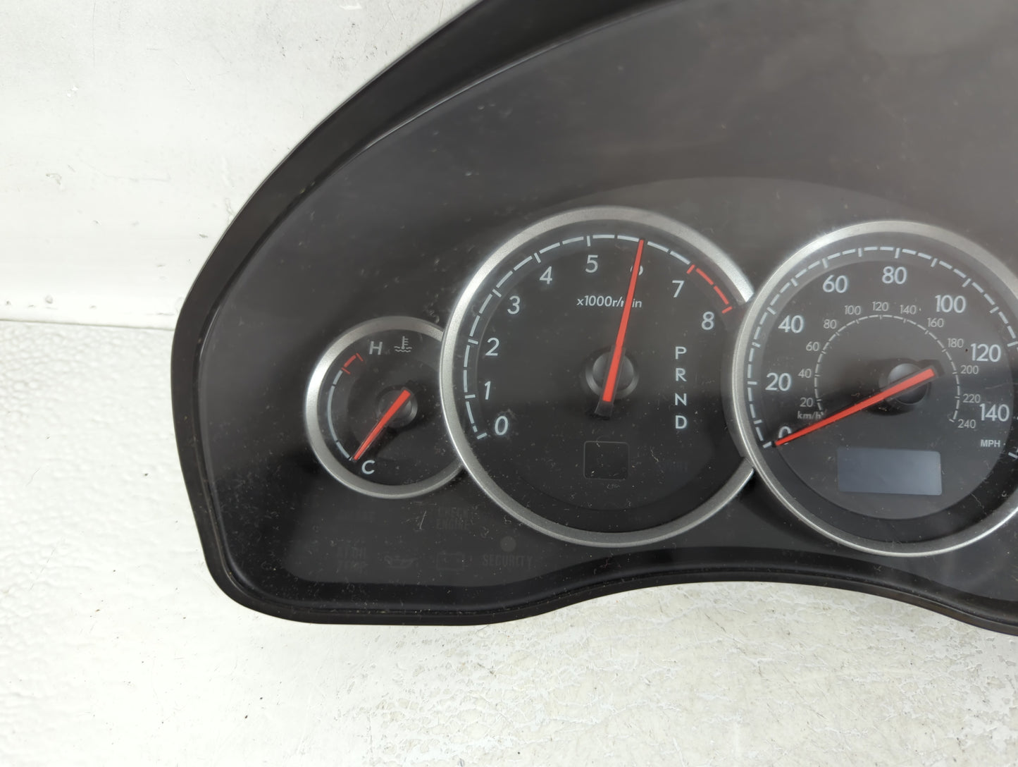 2006 Subaru Legacy Instrument Cluster Speedometer Gauges P/N:85014AG17A Fits OEM Used Auto Parts - Oemusedautoparts1.com
