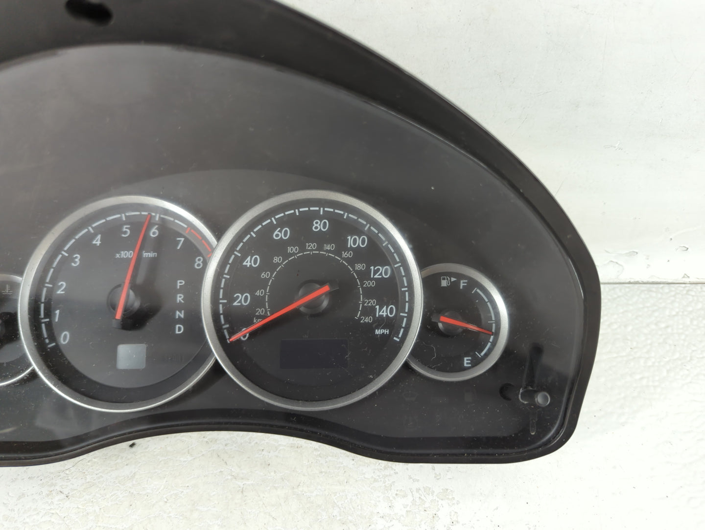 2006 Subaru Legacy Instrument Cluster Speedometer Gauges P/N:85014AG17A Fits OEM Used Auto Parts - Oemusedautoparts1.com