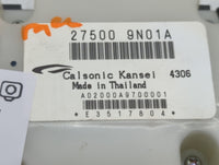 2009-2014 Nissan Maxima Climate Control Module Temperature AC/Heater Replacement P/N:27500 9N01A Fits OEM Used Auto Parts - Oemusedautoparts1.com