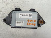 2016 Acura Mdx Radio AM FM Cd Player Receiver Replacement P/N:39810-TZ5-A010-M1 Fits OEM Used Auto Parts - Oemusedautoparts1.com