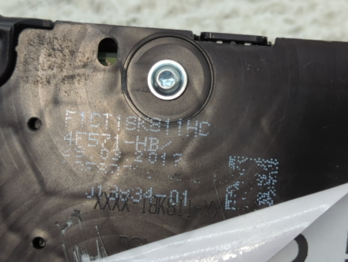 2017-2019 Ford Escape Radio AM FM Cd Player Receiver Replacement P/N:4F571-HB F1CT18K811HC Fits Fits 2017 2018 2019 OEM Used Auto Parts - Oemusedautoparts1.com
