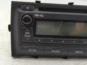 2012-2014 Toyota Prius C Radio AM FM Cd Player Receiver Replacement P/N:86120-52D10 Fits Fits 2012 2013 2014 OEM Used Auto Parts