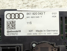 2013-2016 Audi A4 Climate Control Module Temperature AC/Heater Replacement P/N:A2C37832700 8K1 820 043 T Fits OEM Used Auto Parts