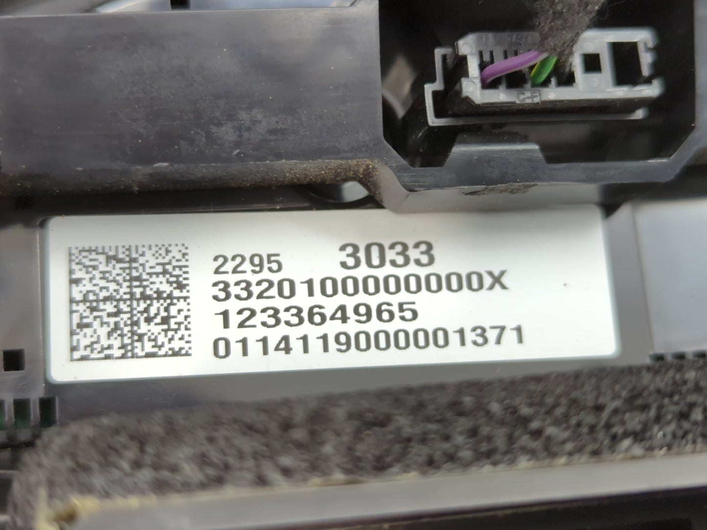 2013-2014 Cadillac Xts Climate Control Module Temperature AC/Heater Replacement P/N:123364965 22953033 Fits Fits 2013 2014 OEM Used Auto Parts - Oemusedautoparts1.com