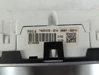2011-2014 Hyundai Sonata Instrument Cluster Speedometer Gauges P/N:94001-3Q014 TN257470-3214 Fits Fits 2011 2012 2013 2014 OEM Used Auto Parts - Oemusedautoparts1.com