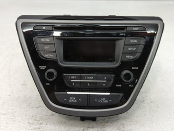 compare product 2014-2016 Hyundai Elantra Radio AM FM Cd Player Receiver Replacement P/N:96170-3X156GU Fits Fits 2014 2015 2016 OEM Used Auto Parts