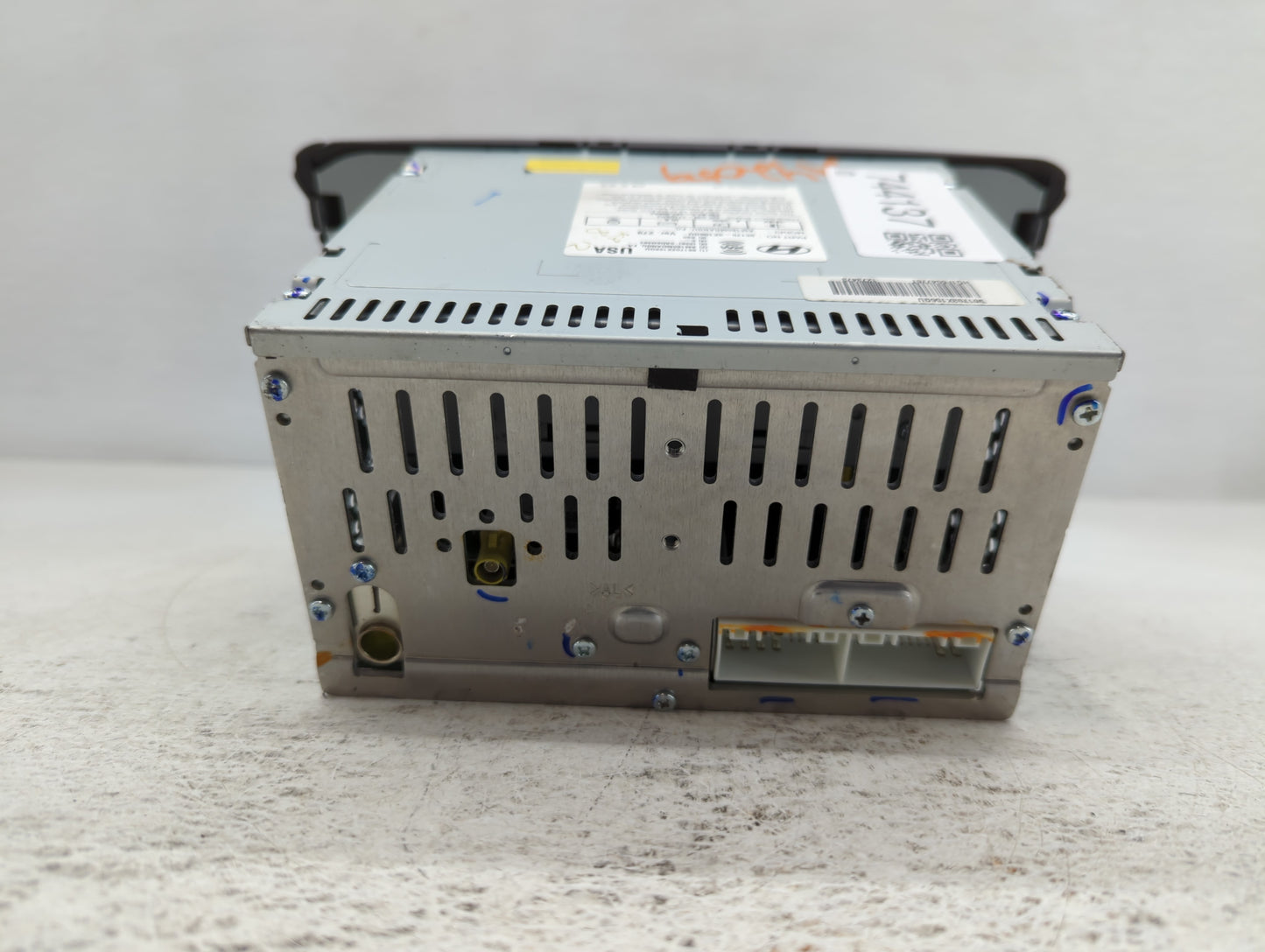 2014-2016 Hyundai Elantra Radio AM FM Cd Player Receiver Replacement P/N:96170-3X156GU Fits Fits 2014 2015 2016 OEM Used Auto Parts - Oemusedautoparts1.com