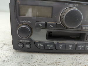 2003-2005 Honda Pilot Radio AM FM Cd Player Receiver Replacement P/N:39100-S9V-A311 Fits Fits 2003 2004 2005 OEM Used Auto Parts