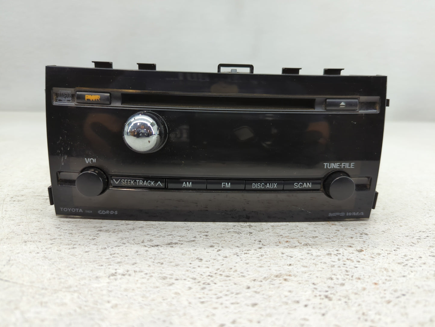 2006-2009 Toyota Prius Radio AM FM Cd Player Receiver Replacement P/N:86120-47200 Fits Fits 2006 2007 2008 2009 OEM Used Auto Parts - Oemusedautoparts1.com