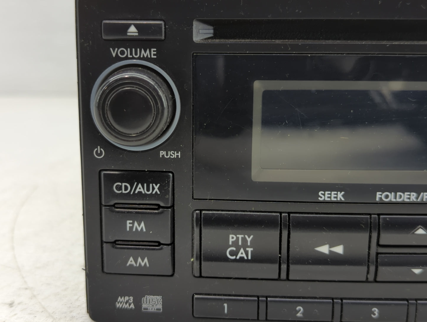 2012-2014 Subaru Impreza Radio AM FM Cd Player Receiver Replacement P/N:86201FJ620 Fits Fits 2012 2013 2014 OEM Used Auto Parts - Oemusedautoparts1.com