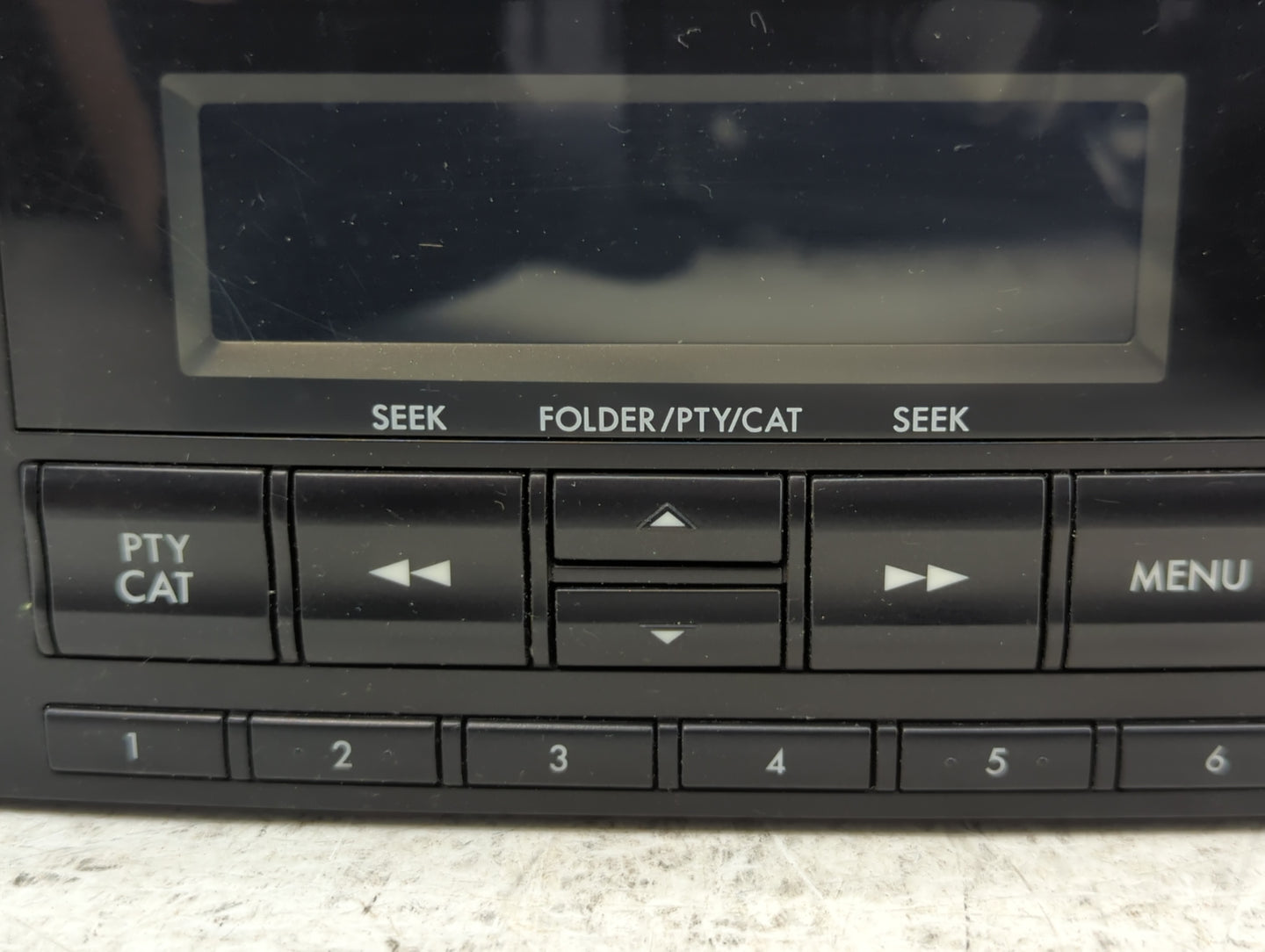 2012-2014 Subaru Impreza Radio AM FM Cd Player Receiver Replacement P/N:86201FJ620 Fits Fits 2012 2013 2014 OEM Used Auto Parts - Oemusedautoparts1.com