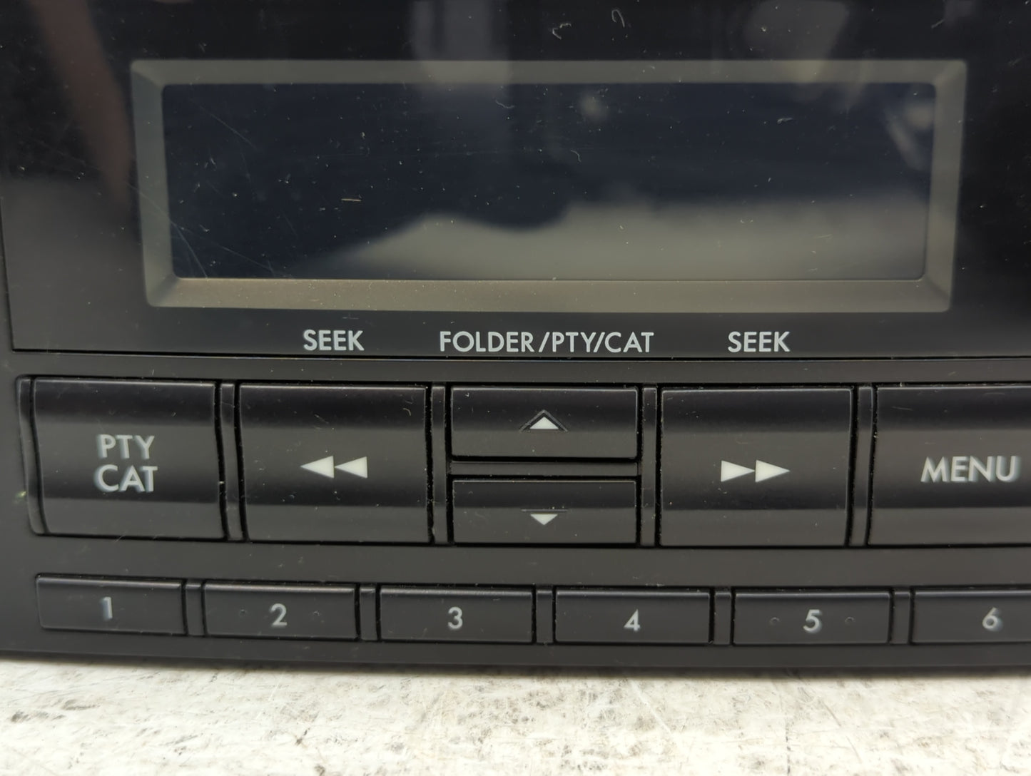 2012-2014 Subaru Impreza Radio AM FM Cd Player Receiver Replacement P/N:86201FJ620 Fits Fits 2012 2013 2014 OEM Used Auto Parts - Oemusedautoparts1.com