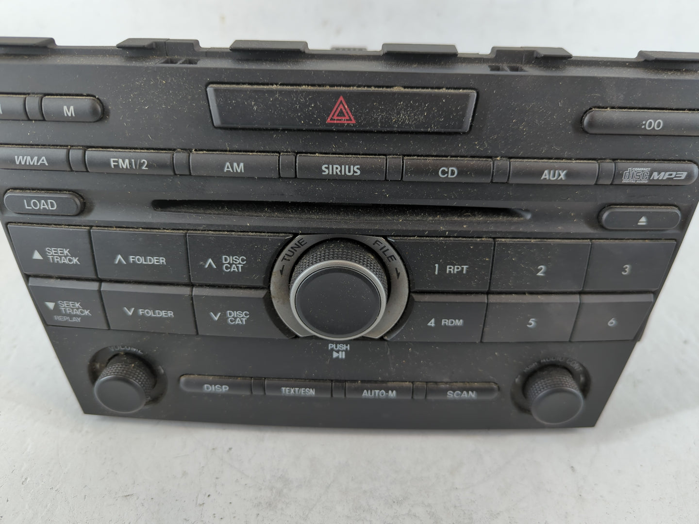 2011-2012 Mazda Cx-7 Radio AM FM Cd Player Receiver Replacement P/N:14795246 EH48 66 AR0 Fits Fits 2011 2012 OEM Used Auto Parts - Oemusedautoparts1.com