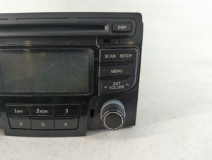 2012-2015 Hyundai Sonata Radio AM FM Cd Player Receiver Replacement P/N:96180-3Q600 Fits Fits 2012 2013 2014 2015 OEM Used Auto Parts