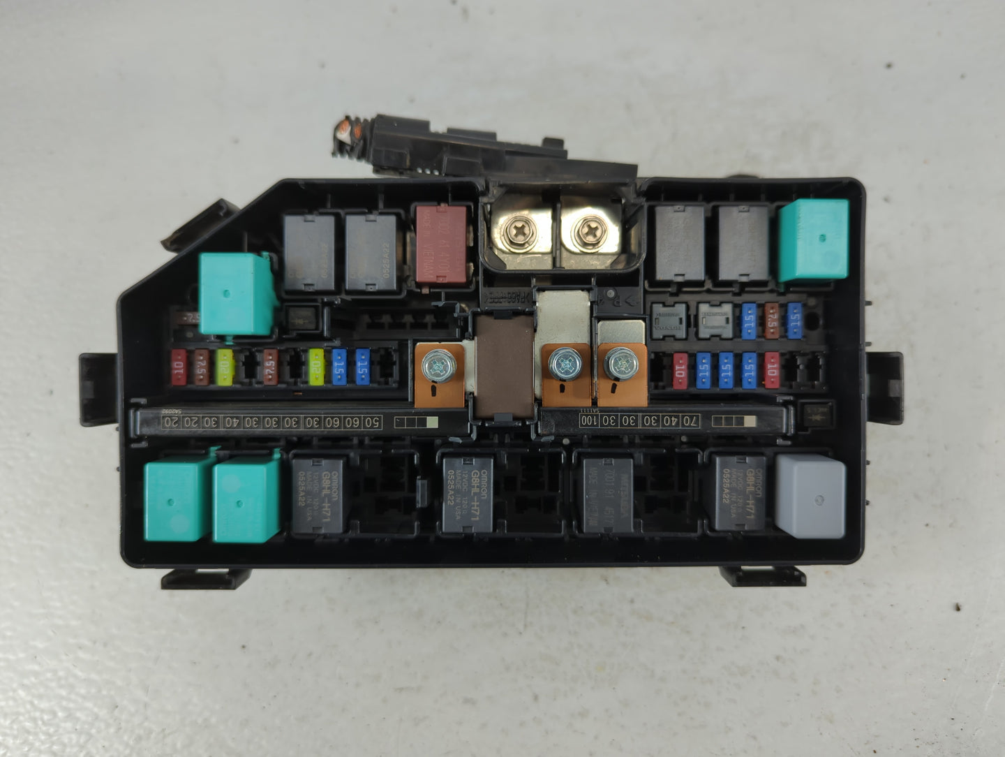 2012-2015 Honda Civic Fusebox Fuse Box Panel Relay Module P/N:150401 072R11D39J, TR0 A012 A0 Fits Fits 2012 2013 2014 2015 OEM Used Auto Parts - Oemusedautoparts1.com