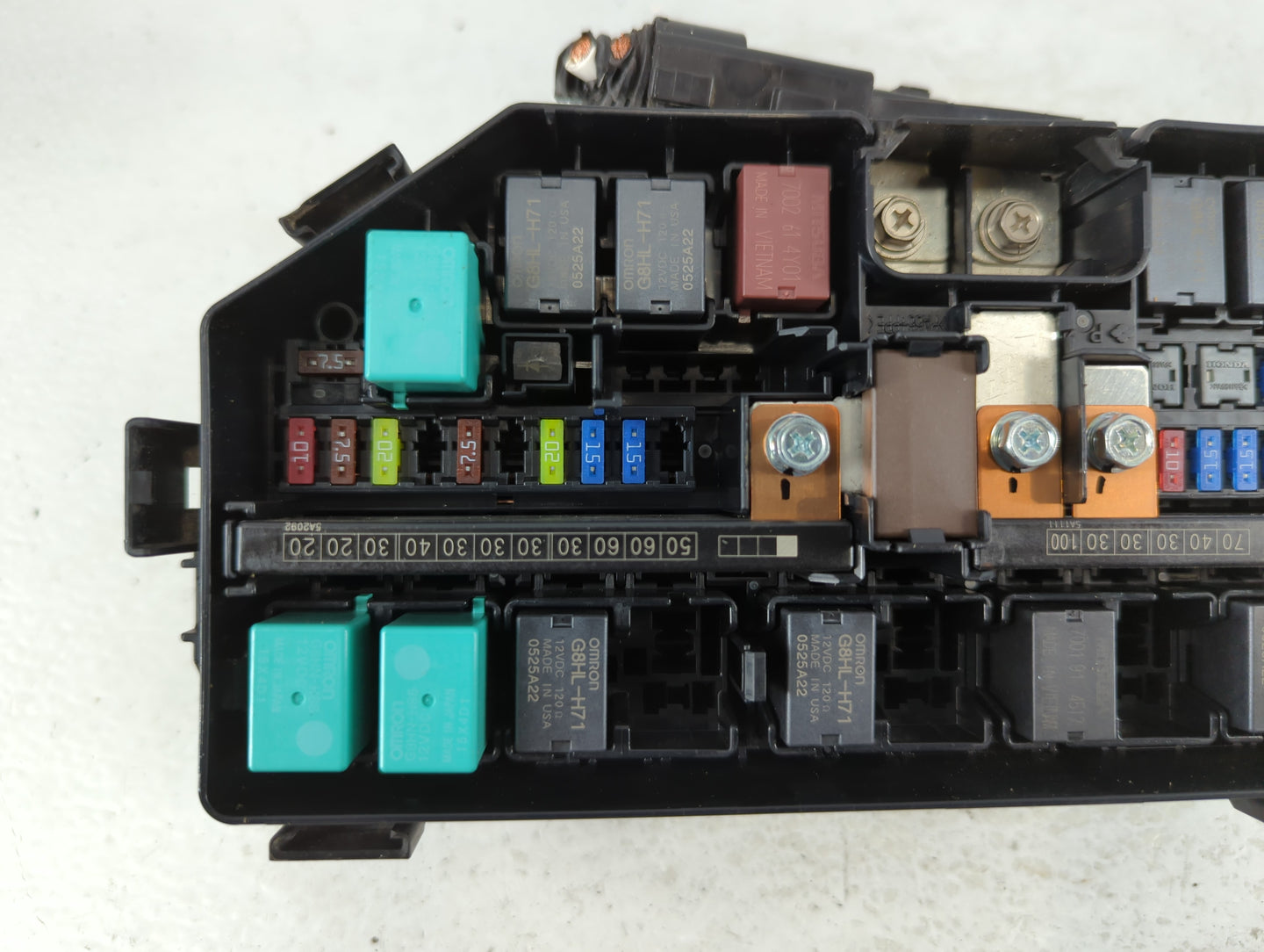 2012-2015 Honda Civic Fusebox Fuse Box Panel Relay Module P/N:150401 072R11D39J, TR0 A012 A0 Fits Fits 2012 2013 2014 2015 OEM Used Auto Parts - Oemusedautoparts1.com