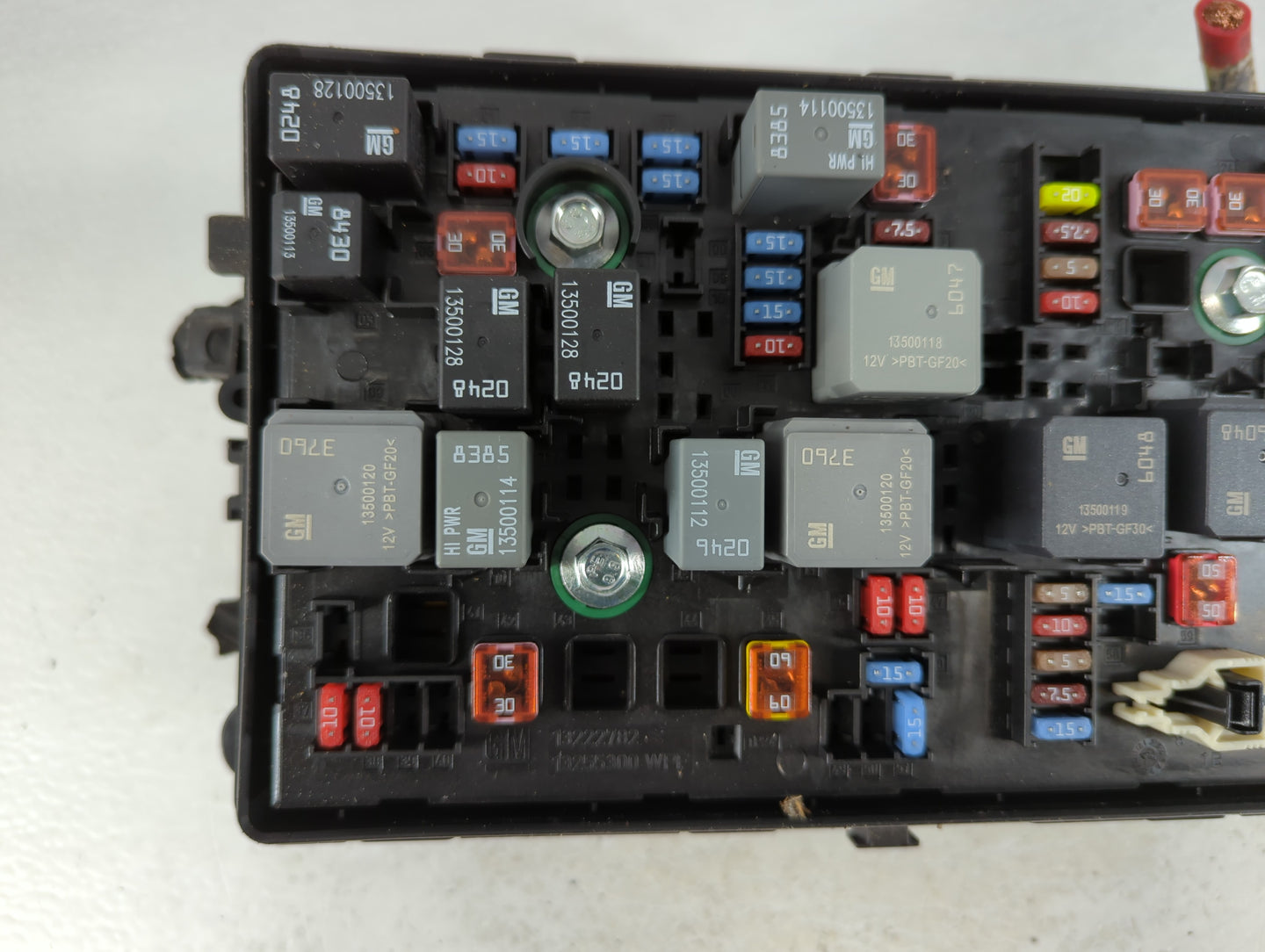 2011-2014 Chevrolet Cruze Fusebox Fuse Box Panel Relay Module P/N:95216200-01 13255300, 13222782 Fits Fits 2011 2012 2013 2014 OEM Used Auto Parts - Oemusedautoparts1.com