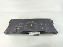 1999 Chevrolet C1500 Instrument Cluster Speedometer Gauges P/N:16176841 Fits Fits 1995 1996 1997 1998 2000 OEM Used Auto Parts