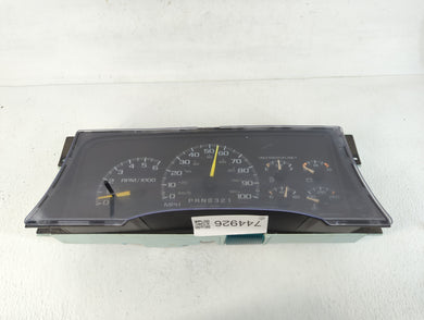 1999 Chevrolet C1500 Instrument Cluster Speedometer Gauges P/N:16176841 Fits Fits 1995 1996 1997 1998 2000 OEM Used Auto Parts