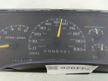 1999 Chevrolet C1500 Instrument Cluster Speedometer Gauges P/N:16176841 Fits Fits 1995 1996 1997 1998 2000 OEM Used Auto Parts