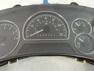 2006-2007 Buick Rainier Instrument Cluster Speedometer Gauges P/N:15298124 28037772 Fits Fits 2006 2007 OEM Used Auto Parts