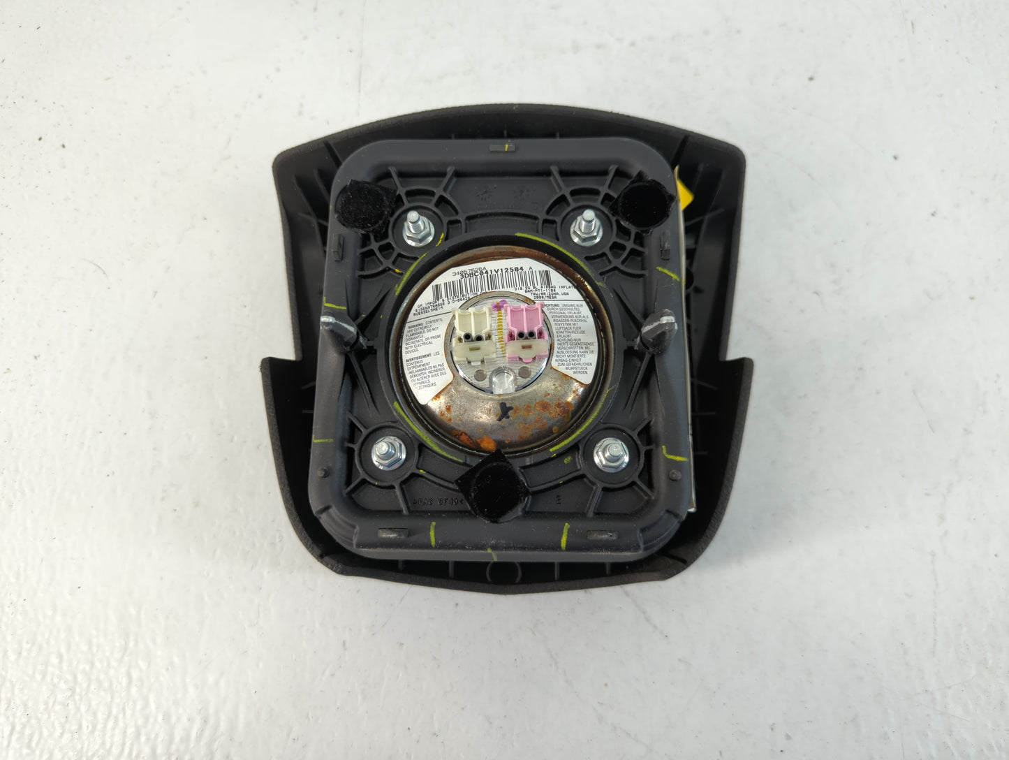 2008 Cadillac Cts Air Bag Driver Left Steering Wheel Mounted Fits OEM Used Auto Parts - Oemusedautoparts1.com