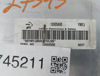 2006-2009 Cadillac Xlr PCM Engine Control Computer ECU ECM PCU OEM P/N:12605498 Fits Fits 2005 2006 2007 2008 2009 2010 OEM Used Auto Parts - Oemusedautoparts1.com