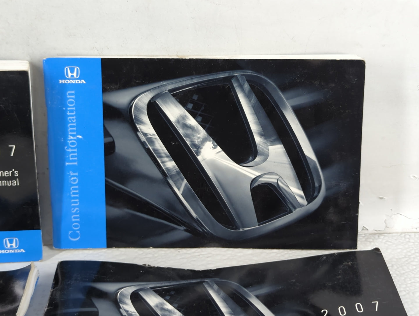 2007 Honda Civic Owners Manual Book Guide OEM Used Auto Parts - Oemusedautoparts1.com