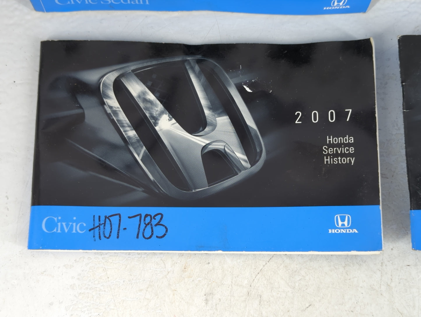 2007 Honda Civic Owners Manual Book Guide OEM Used Auto Parts - Oemusedautoparts1.com