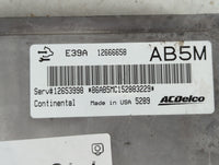 2013-2016 Chevrolet Malibu PCM Engine Control Computer ECU ECM PCU OEM P/N:12666658 Fits Fits 2013 2014 2015 2016 OEM Used Auto Parts - Oemusedautoparts1.com