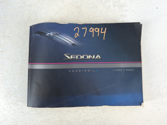 compare product 2004 Kia Sedona Owners Manual Book Guide P/N:UV 050 PS 013 OEM Used Auto Parts