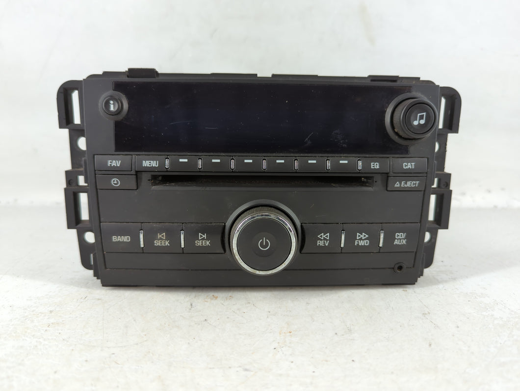 2007-2008 Chevrolet Impala Radio AM FM Cd Player Receiver Replacement P/N:25957375 Fits Fits 2007 2008 OEM Used Auto Parts