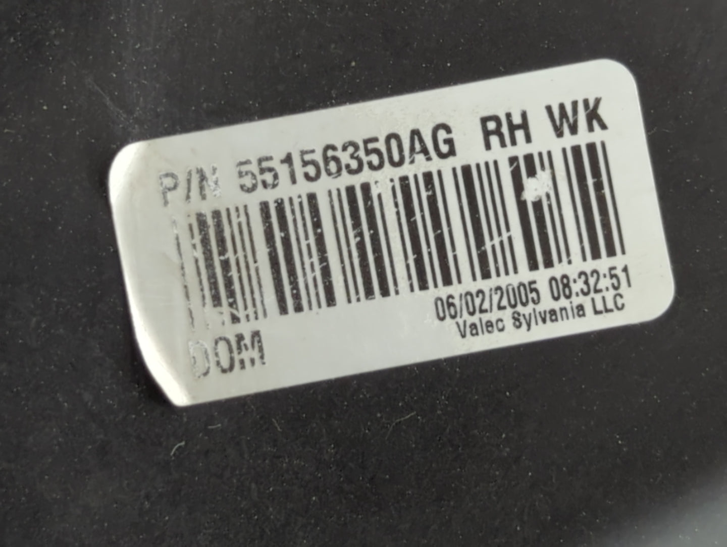 2005 Jeep Grand Cherokee Passenger Right Oem Head Light Headlight Lamp - Oemusedautoparts1.com