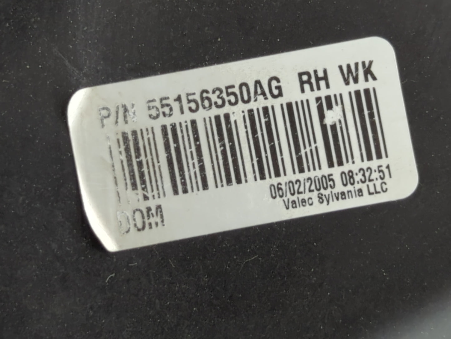 2005 Jeep Grand Cherokee Passenger Right Oem Head Light Headlight Lamp - Oemusedautoparts1.com