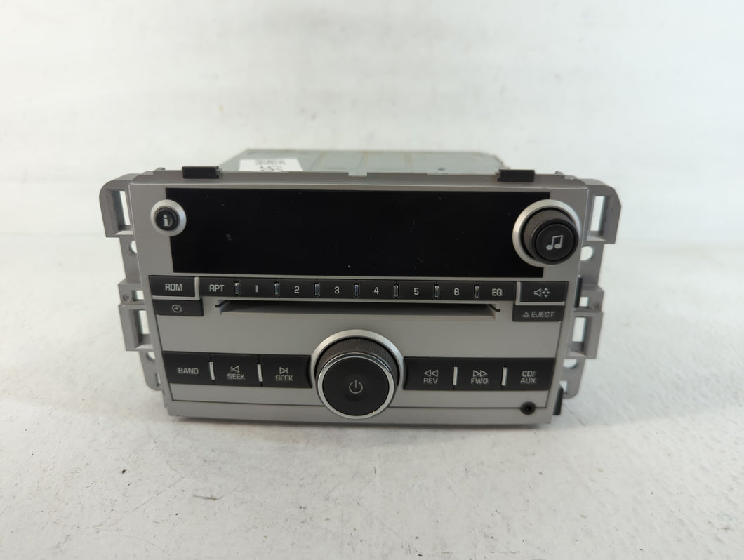 2008 Chevrolet Equinox Radio AM FM Cd Player Receiver Replacement P/N:25854783 Fits OEM Used Auto Parts