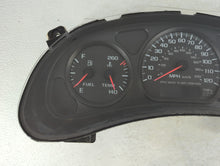 2004-2005 Chevrolet Impala Instrument Cluster Speedometer Gauges P/N:10306207 Fits Fits 2004 2005 OEM Used Auto Parts