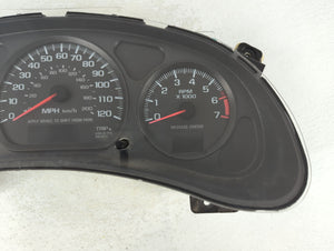 2004-2005 Chevrolet Impala Instrument Cluster Speedometer Gauges P/N:10306207 Fits Fits 2004 2005 OEM Used Auto Parts