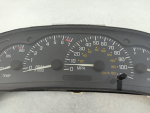 2000-2005 Pontiac Sunfire Instrument Cluster Speedometer Gauges P/N:16256936 Fits Fits 2000 2001 2002 2003 2004 2005 OEM Used Auto Parts