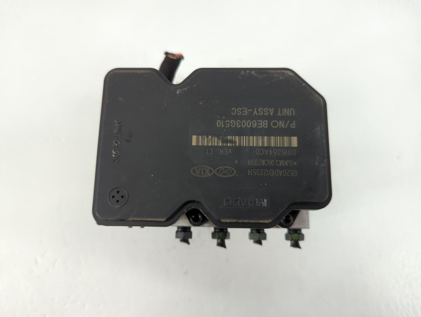 2014 Hyundai Elantra ABS Pump Control Module Replacement P/N:58920-3X630 Fits OEM Used Auto Parts - Oemusedautoparts1.com