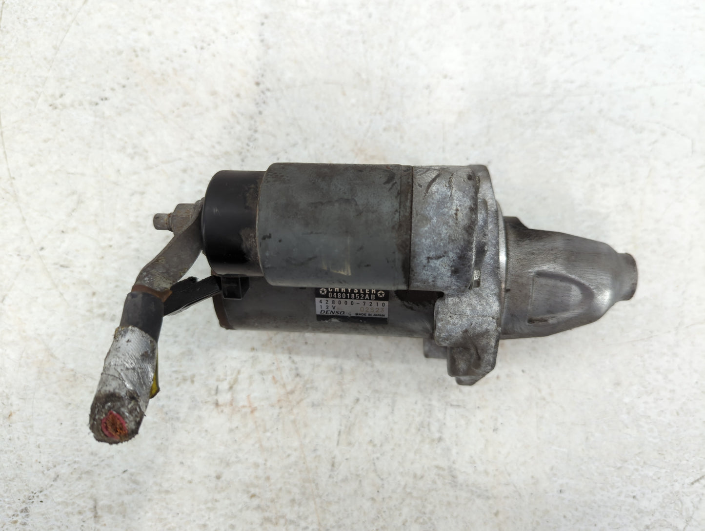 2011-2015 Dodge Durango Car Starter Motor Solenoid OEM P/N:428000-7210 Fits Fits 2011 2012 2013 2014 2015 2016 OEM Used Auto Parts - Oemusedautoparts1.com