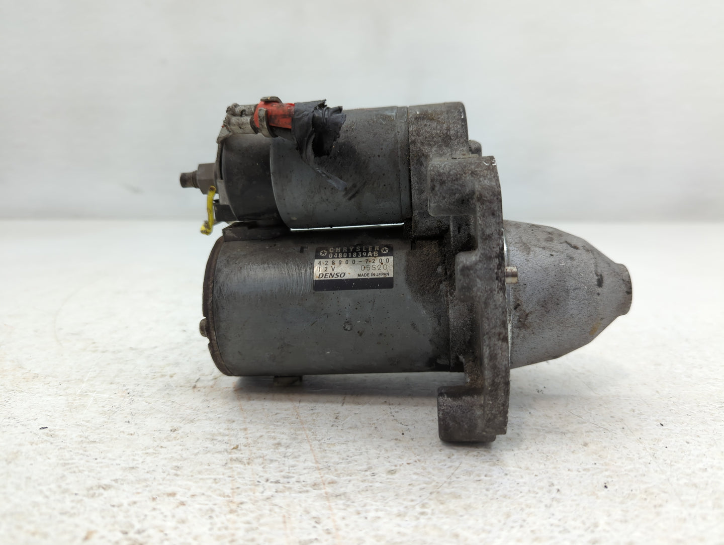 2011-2016 Chrysler Town & Country Car Starter Motor Solenoid OEM P/N:428000-7200 04801839AB Fits OEM Used Auto Parts - Oemusedautoparts1.com