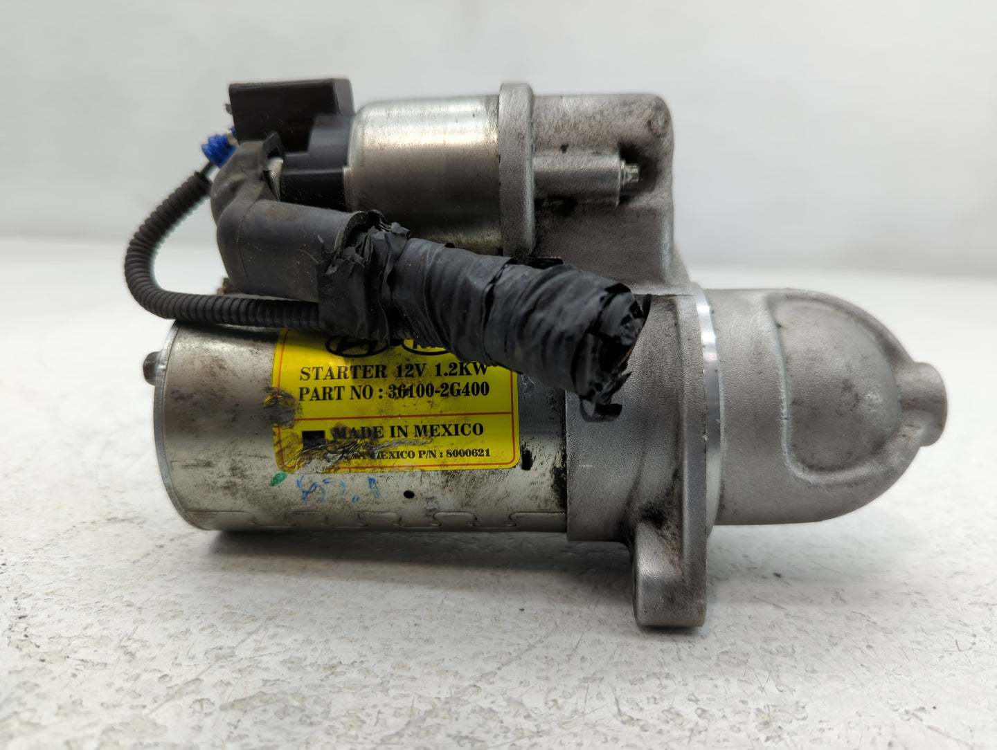2020-2021 Kia Soul Car Starter Motor Solenoid OEM P/N:8000621 36100-2G400 Fits Fits 2020 2021 2022 OEM Used Auto Parts - Oemusedautoparts1.com
