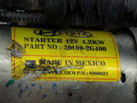 2020-2021 Kia Soul Car Starter Motor Solenoid OEM P/N:8000621 36100-2G400 Fits Fits 2020 2021 2022 OEM Used Auto Parts - Oemusedautoparts1.com